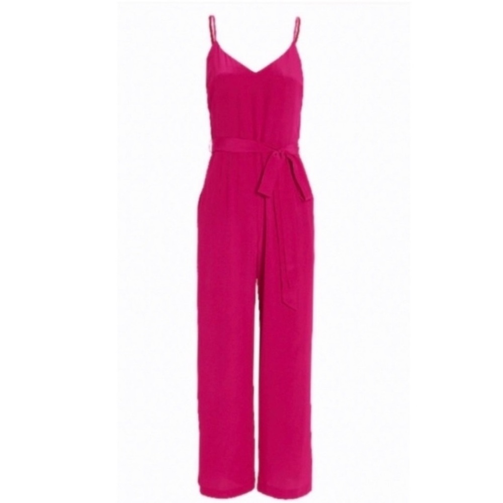 L'agence Jaelyn Silk Jumpsuit NWOT